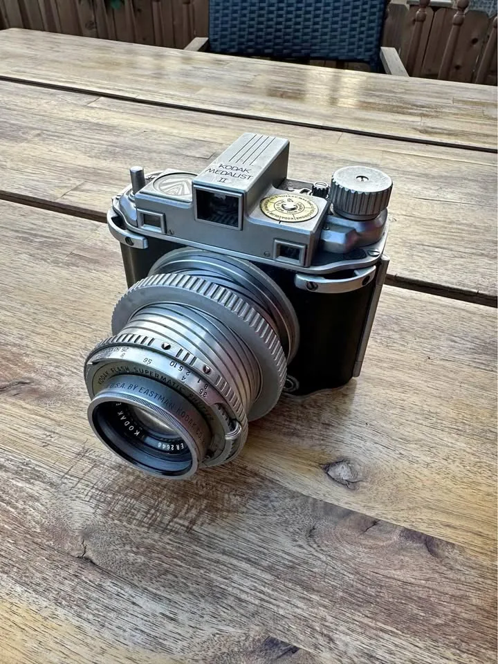 Kodak Medalist II medium format collectors film camera