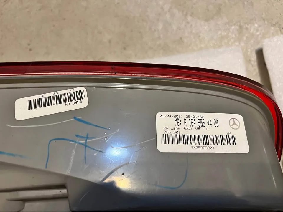 Left Rear Tail Light – Mercedes-Benz ML350 (W164) 2006–2011 image indicator(5)