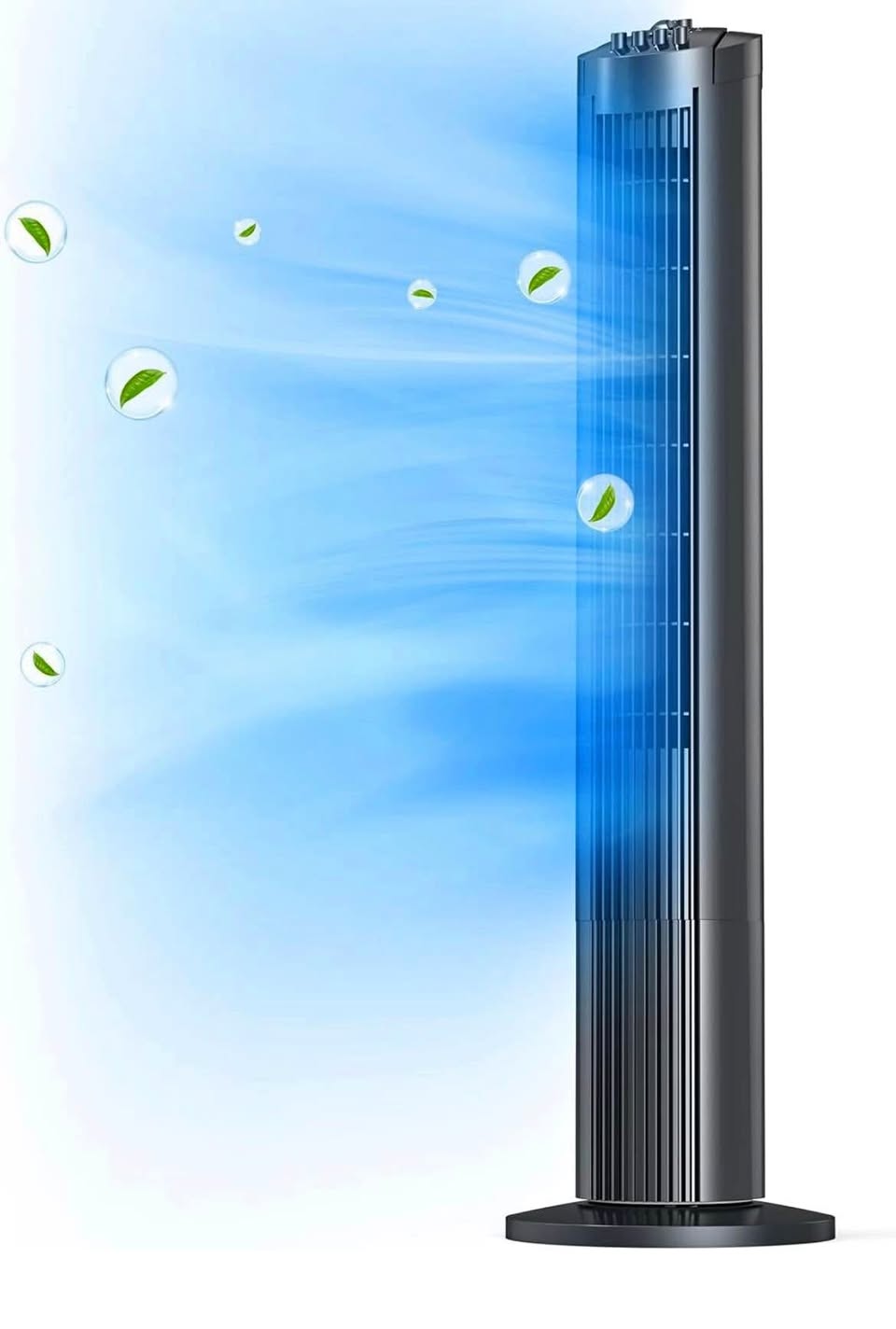Tower Fans For Bedroom, 36" Cooling fans, 90° Oscillating