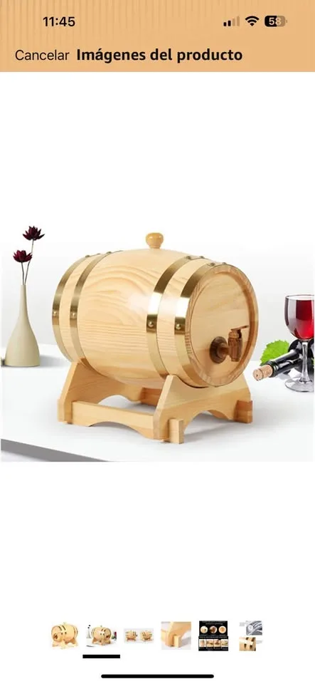 Barril de vino 🍷 5L image indicator(2)