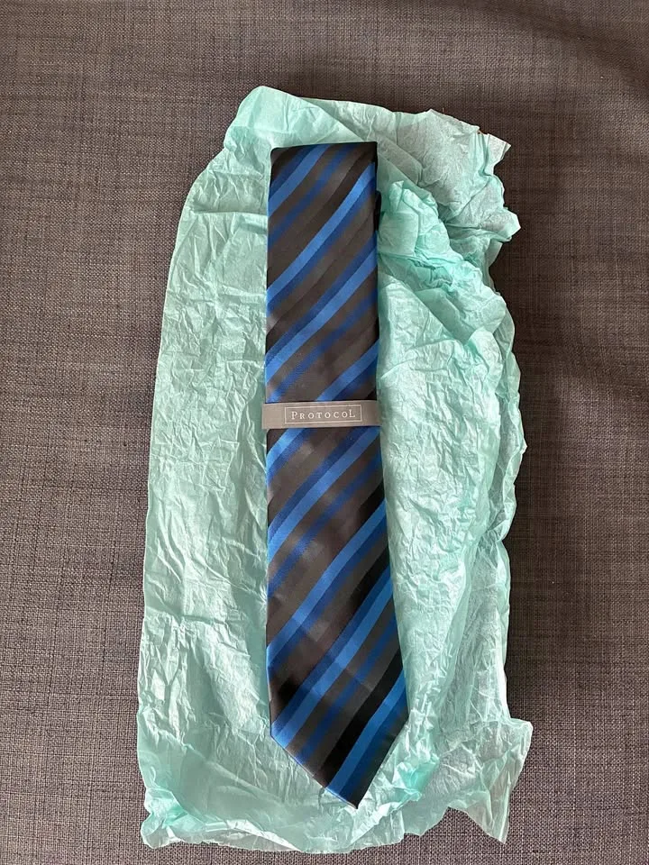 Protocol Striped Tie thumbnail