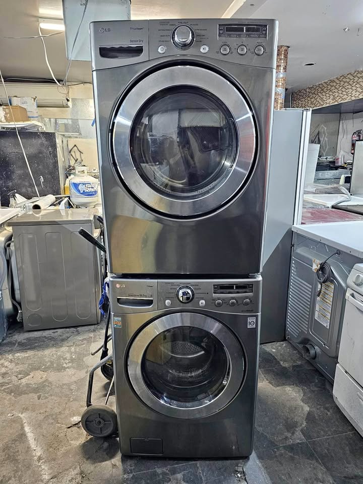 Washer and Dryer Set LG Electric Dryer