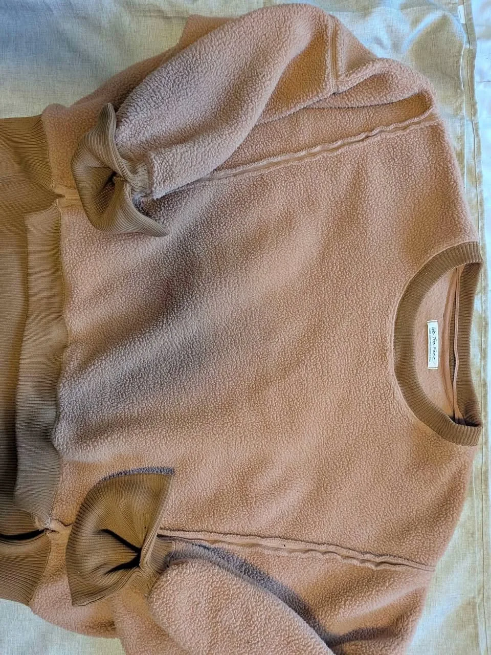 Free People teddy sweater thumbnail