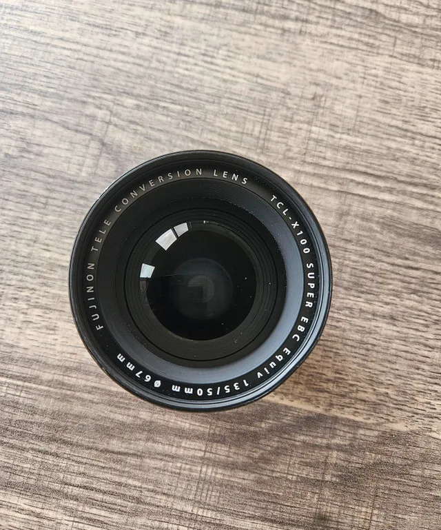 Fujifilm X100S with 50mm Teleconverter & Leather Case image indicator(3)