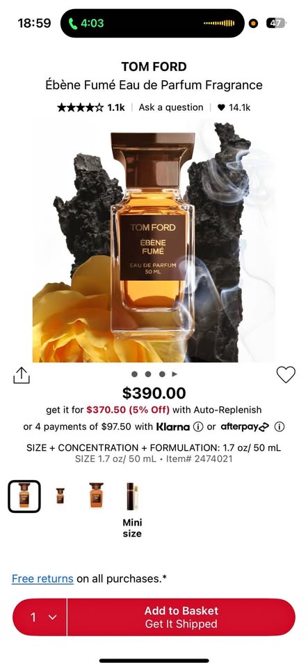 Ébène Fumé Tom Ford