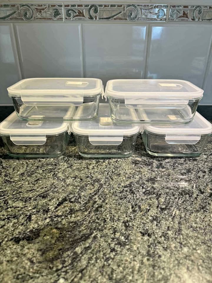 Glass lunch boxes