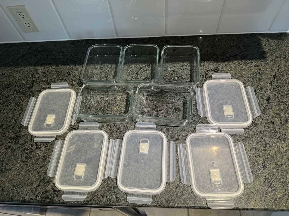 Glass lunch boxes - photo 3