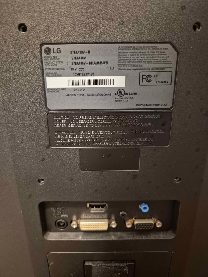 LG 27" monitor - photo 4