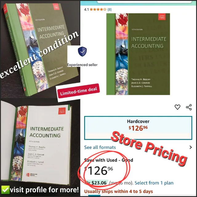 ➡️ Intermediate Accounting Vol.2-5thEdition McGrawHill