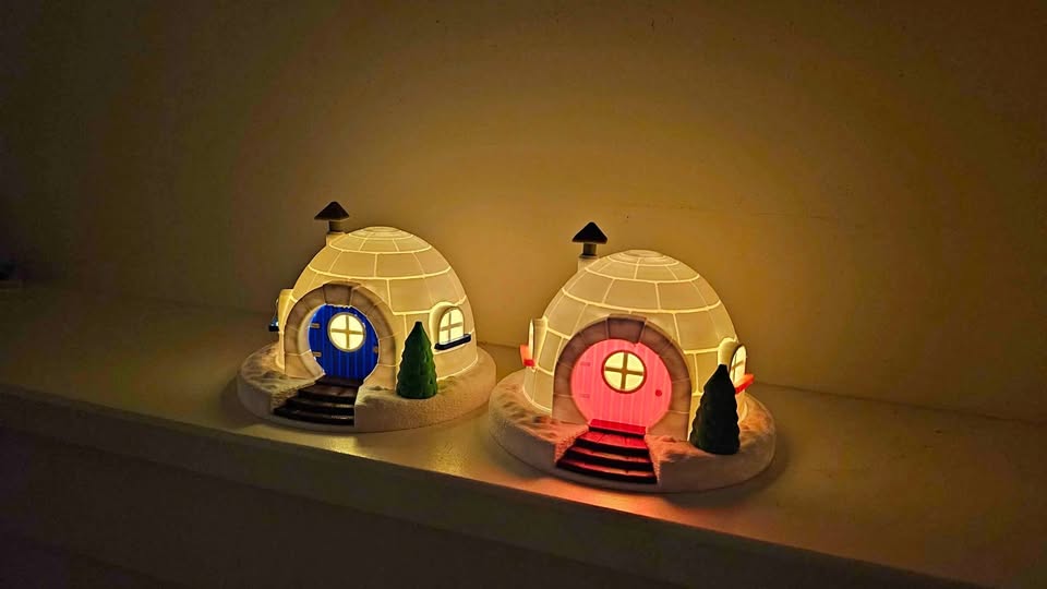 Cute, festive Igloo set!