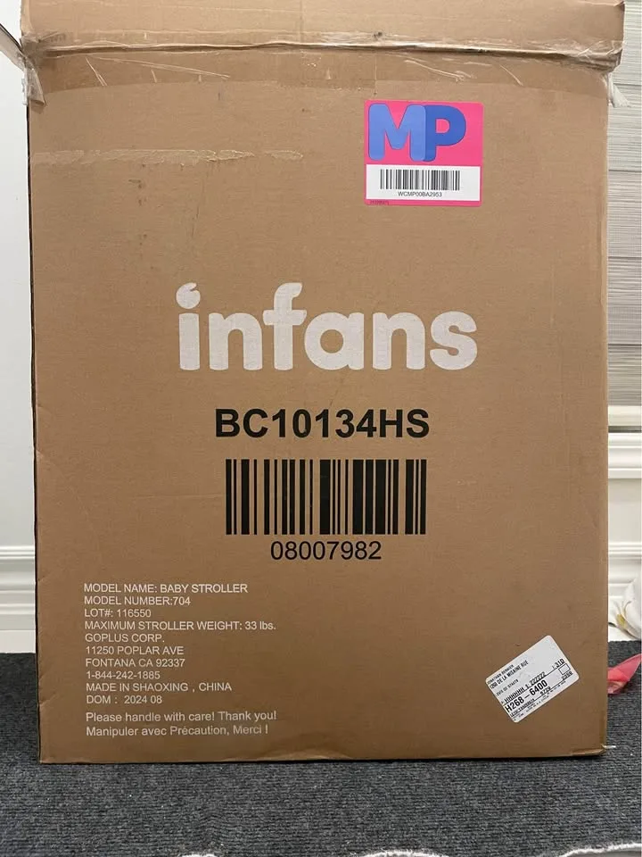 INFANS Lightweight Baby Stroller (Brand New) image indicator(2)