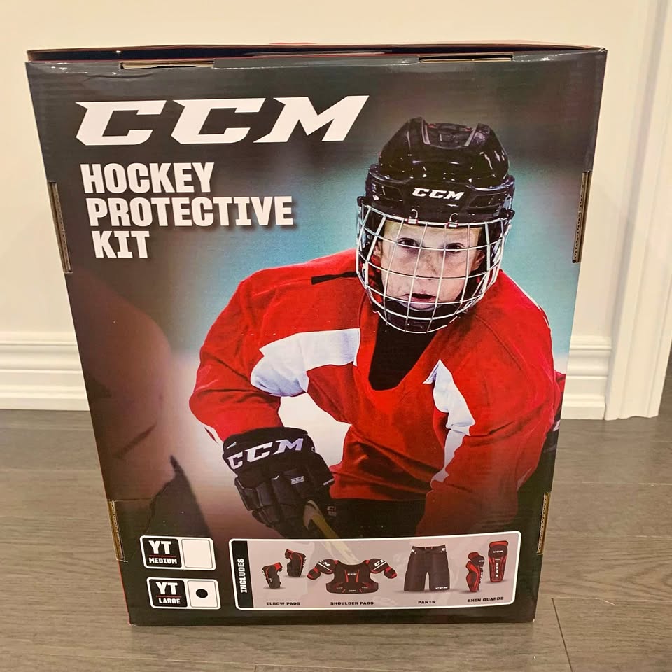BNIB CCM Youth Hockey Protective Kit for 7-9