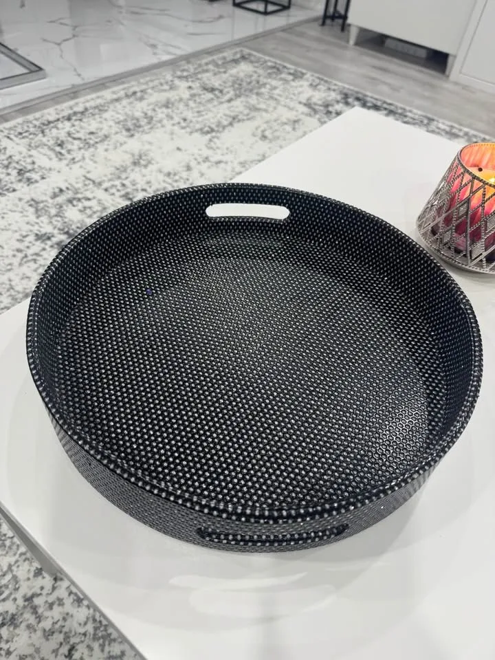 Vintage Mirrored Vanity Tray image indicator(2)