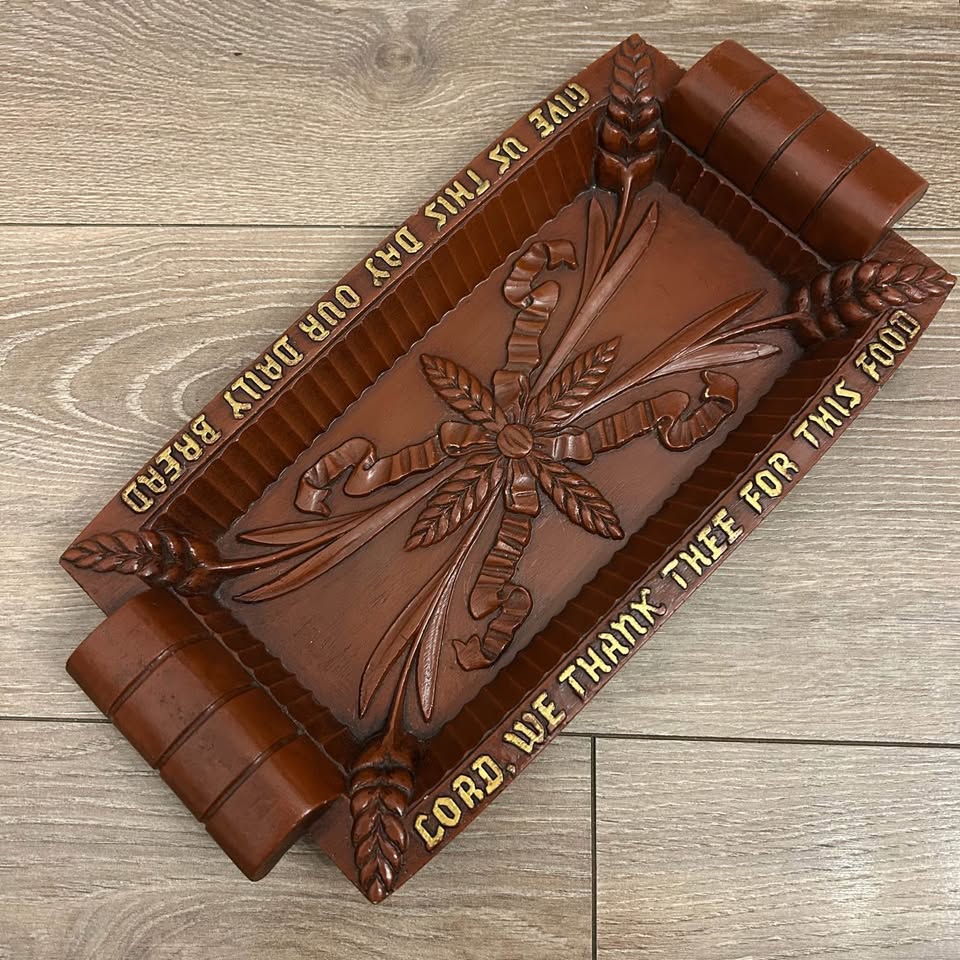 Vintage Burwood Wall Plaque – Bread Tray - photo 2