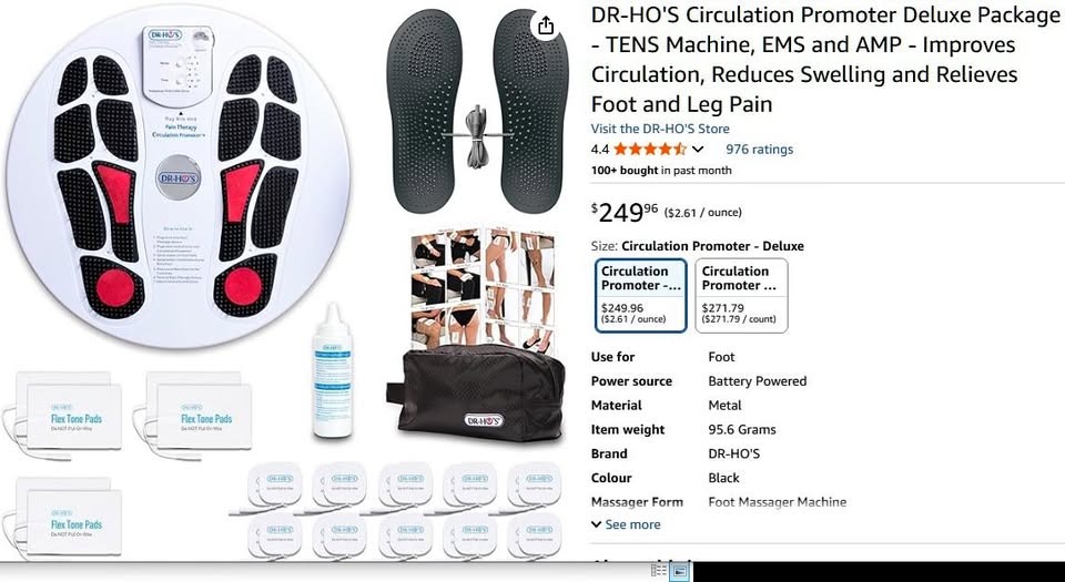 DR-HO Circulation Promoter - TENS machine