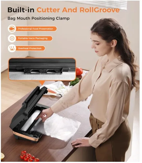 Qiqiaob Vacuum sealer 95kpa image indicator(7)