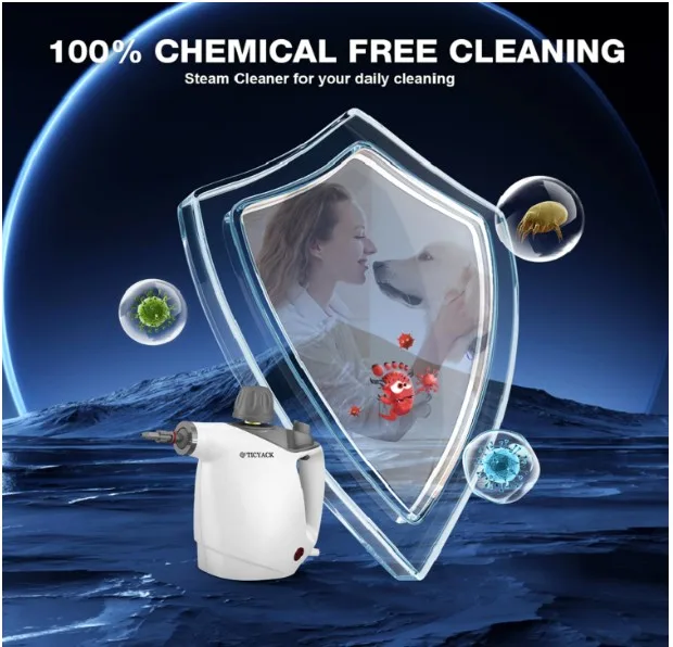 Ticyack Handheld steam cleaner image indicator(5)