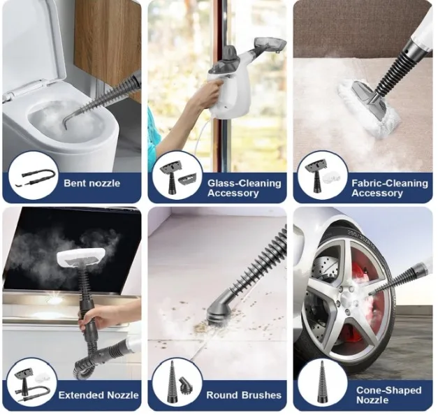 Ticyack Handheld steam cleaner image indicator(6)