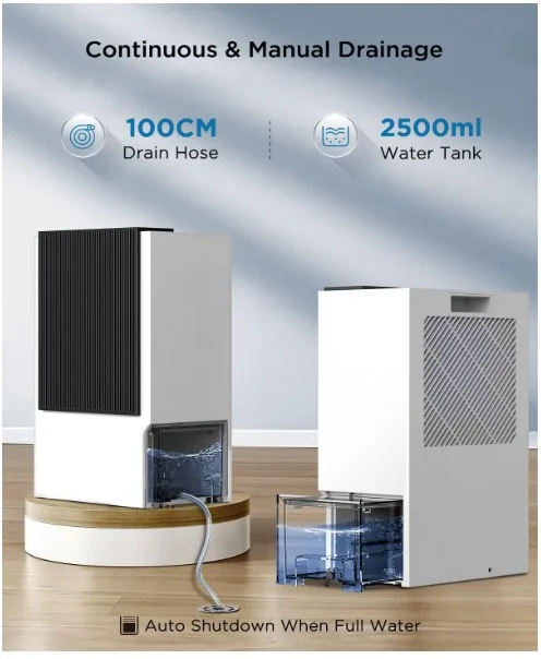 Easyacc Dehumidifier 1000sq ft image indicator(6)