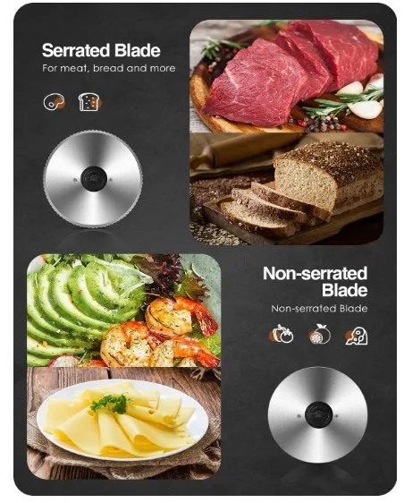 Electric Meat slicer 200W image indicator(2)