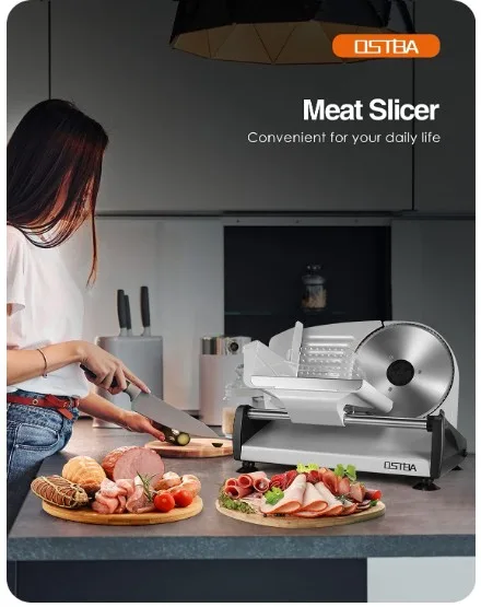 Electric Meat slicer 200W image indicator(7)