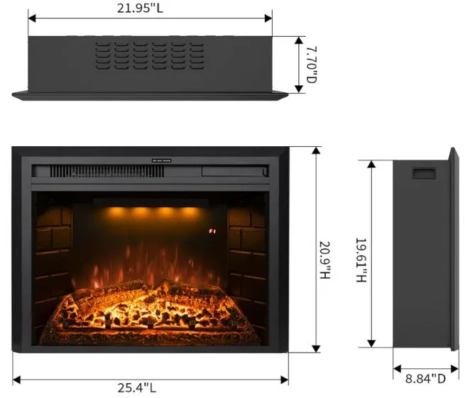 Dreamflame electric fireplace image indicator(2)