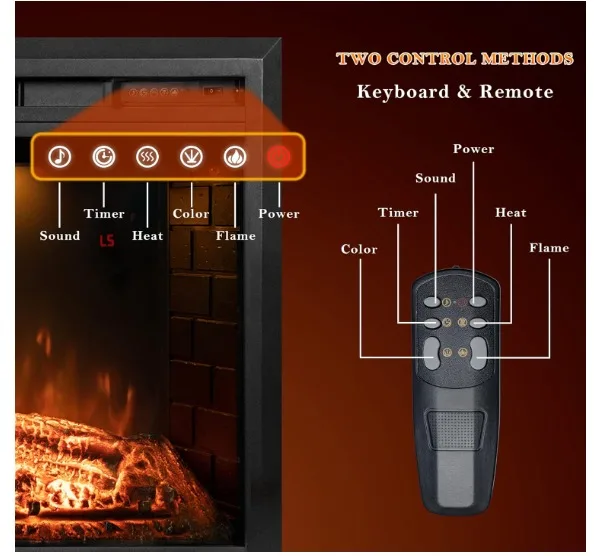 Dreamflame electric fireplace image indicator(7)