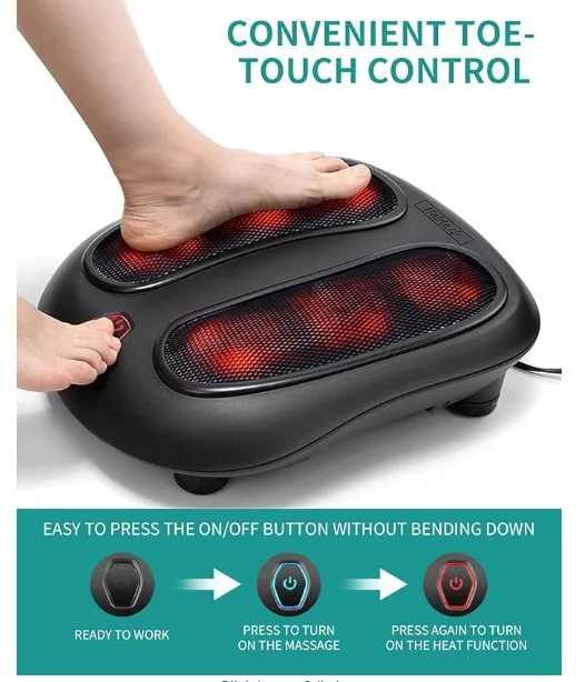 Nekteck foot massager with Heat image indicator(3)