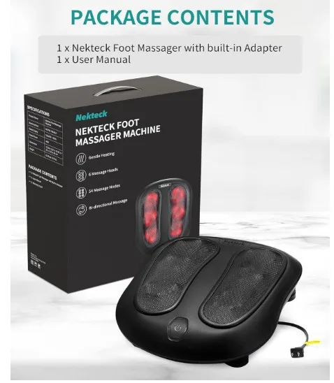 Nekteck foot massager with Heat image indicator(7)