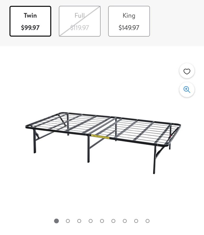 Twin size bed with mattress - photo 3