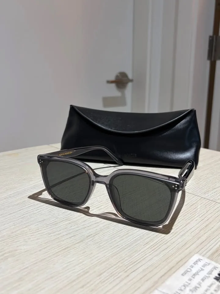 Gentle Monster BY ROW Sunglasses - Transparent Grey Frame image indicator(5)