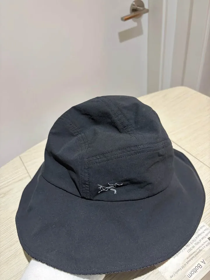Arc'teryx Aerios Shade Hat – Black, Size 57cm, Like New image indicator(2)