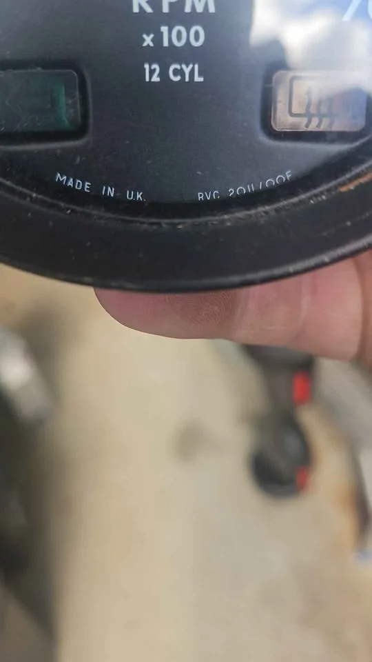 Tachometer. Made in UK image indicator(2)