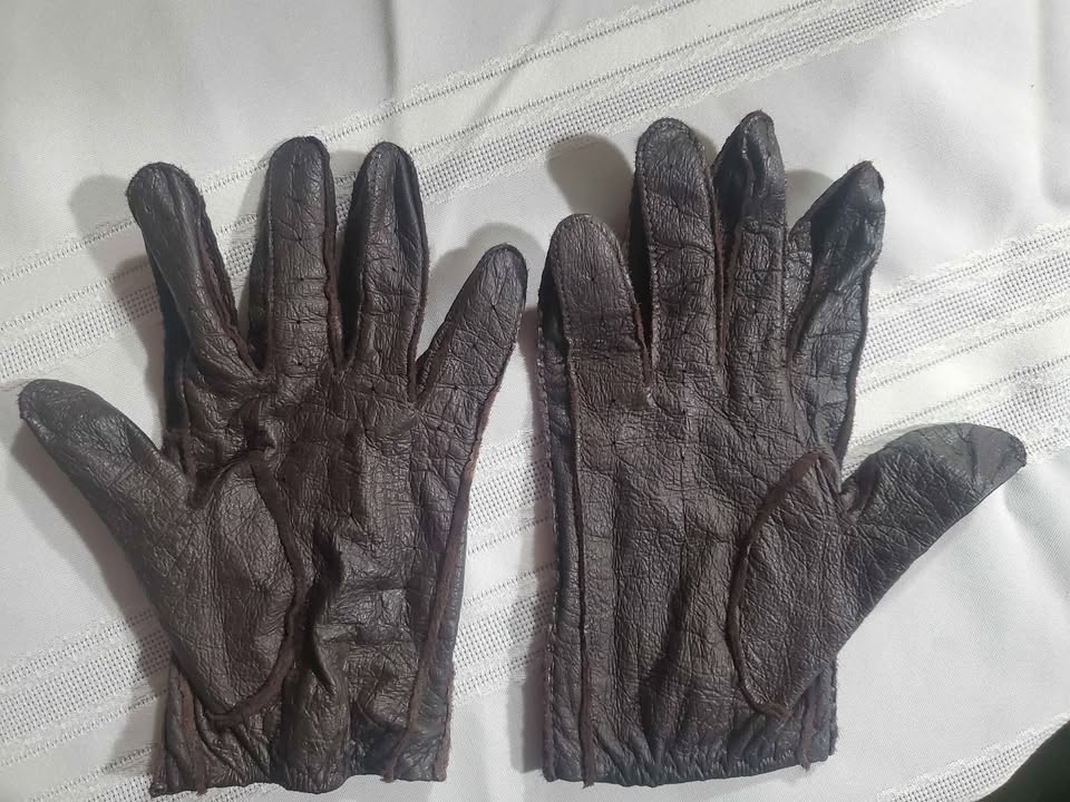 Leather driving gloves - photo 2