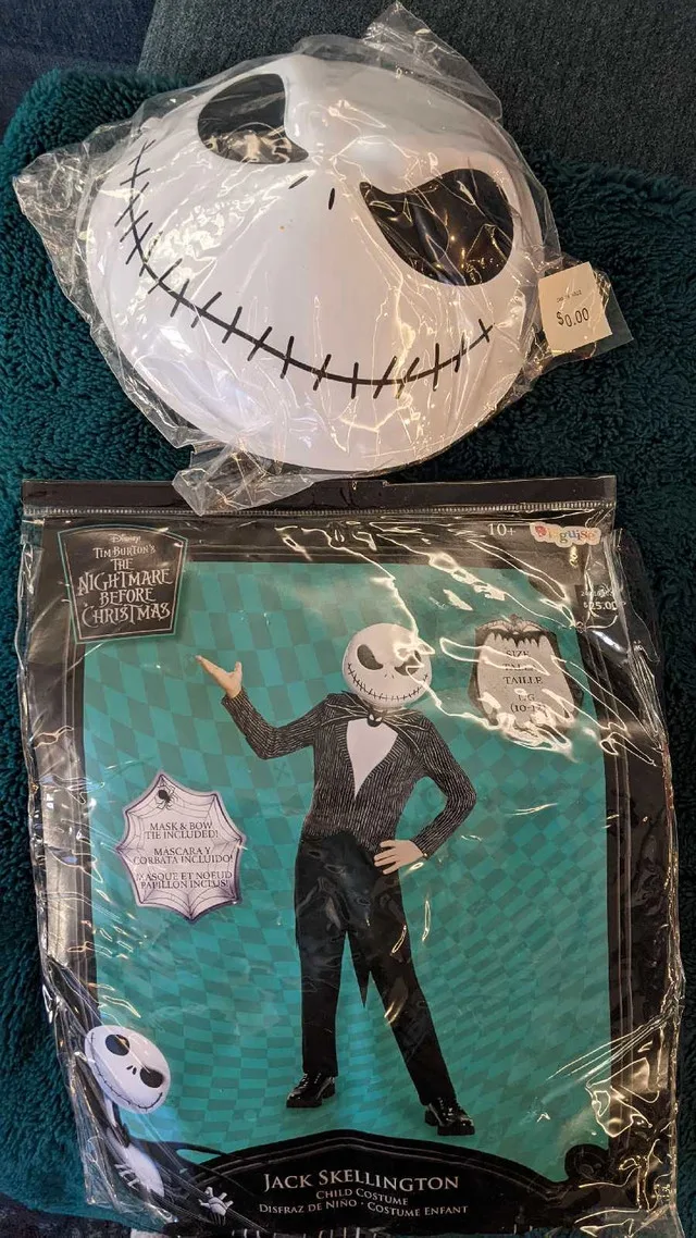 Nightmare Before Christmas Costume brand new thumbnail