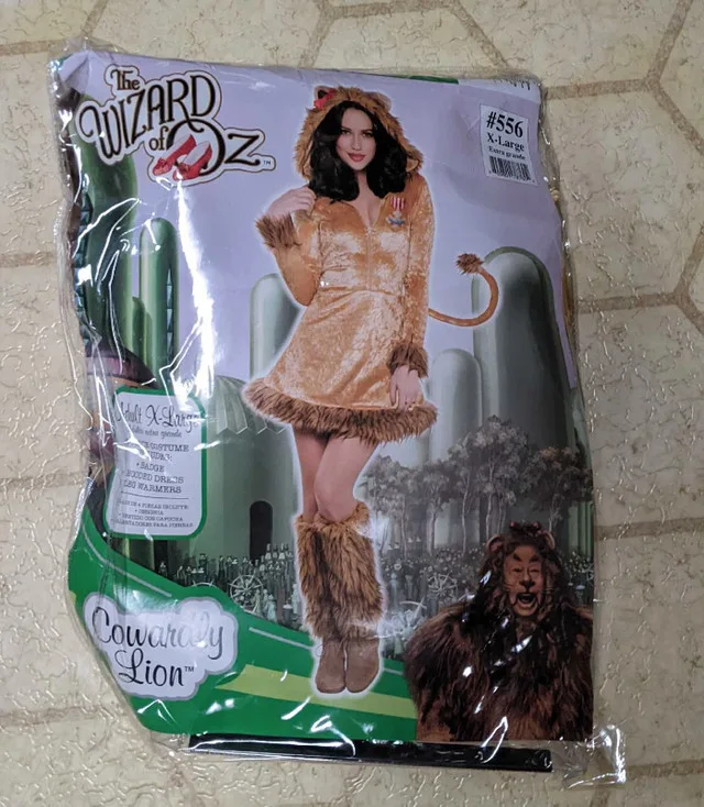 Wizard of Oz Cowardly Lion Costume thumbnail