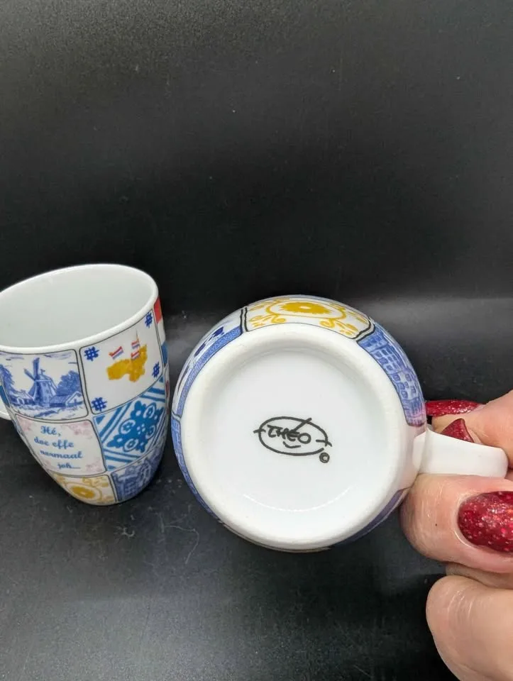 Set of 2 Dutch Espresso Cups image indicator(7)