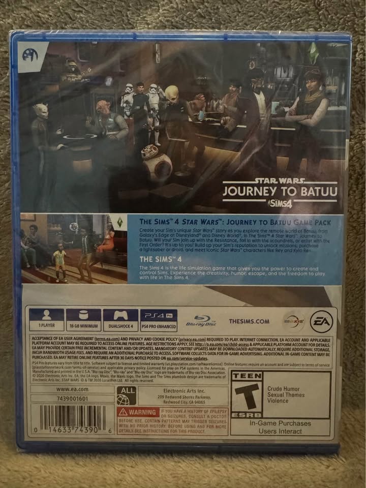 PS4 Sims 4 Star Wars Bundle - photo 2