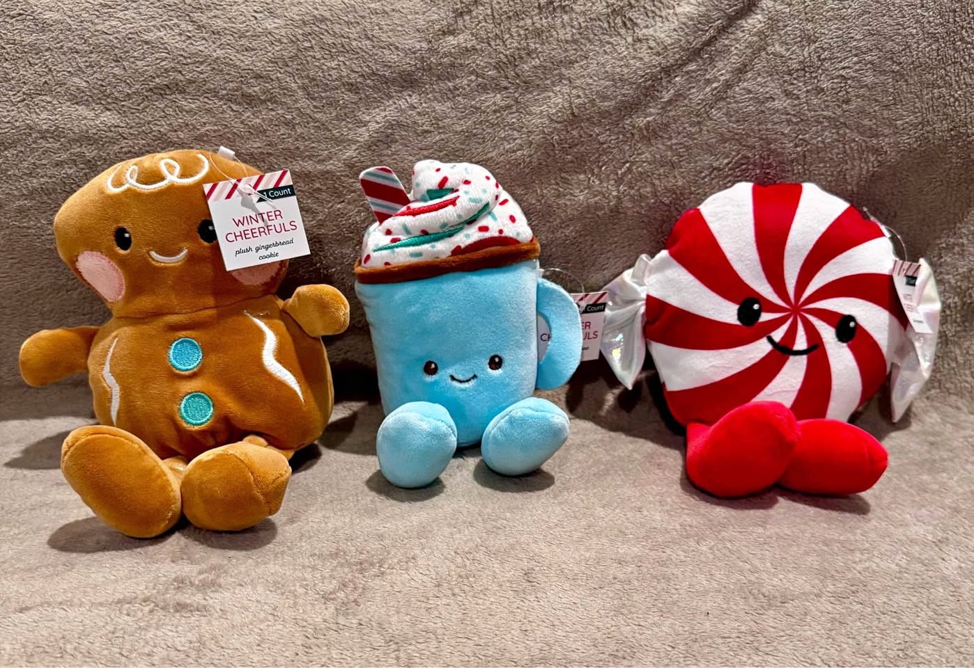 3 Varieties Plush Stuffies