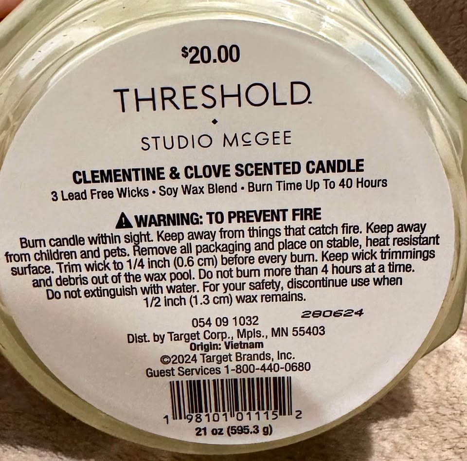Three Wick Candle - photo 2
