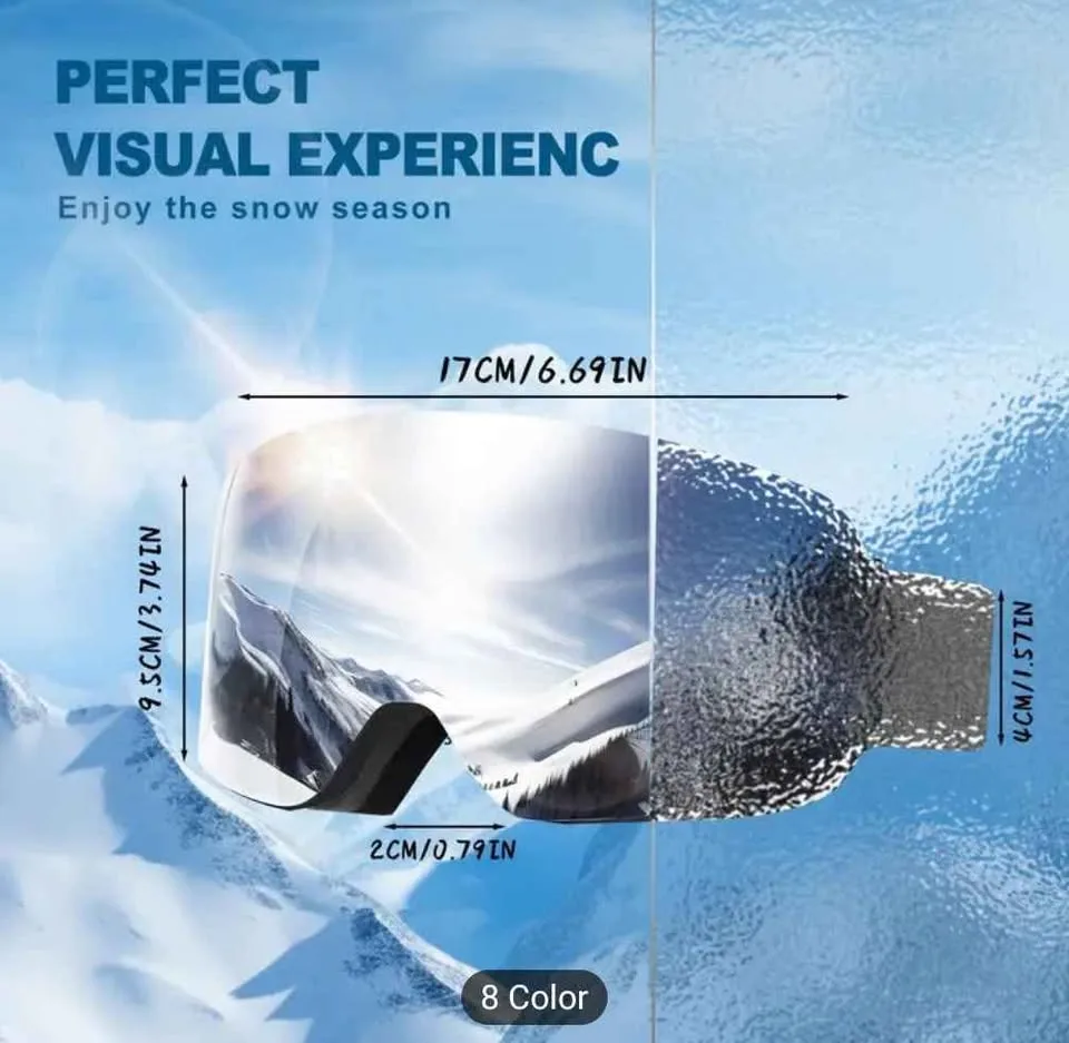 Two Pack Ski Snowboard OTG Goggles Brand New image indicator(5)