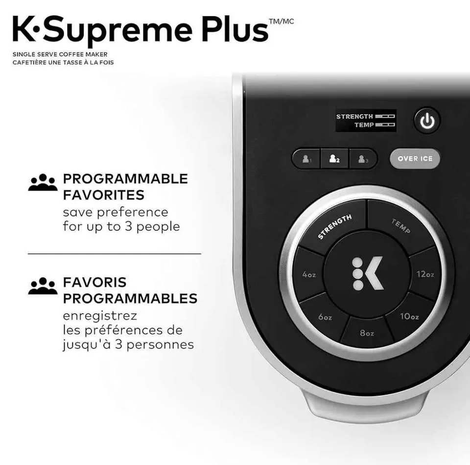 Keurig K-Supreme Plus Single Serve K-Cup Pod Coffee Maker image indicator(4)