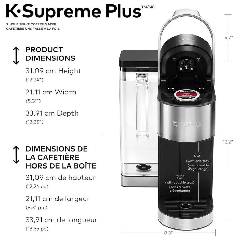 Keurig K-Supreme Plus Single Serve K-Cup Pod Coffee Maker image indicator(7)
