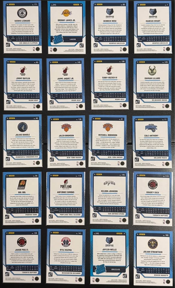2024-25 PANINI - DONRUSS BASKETBALL CARDS - photo 4