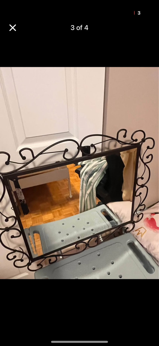 Decorative Wall Mirror – Black - photo 2