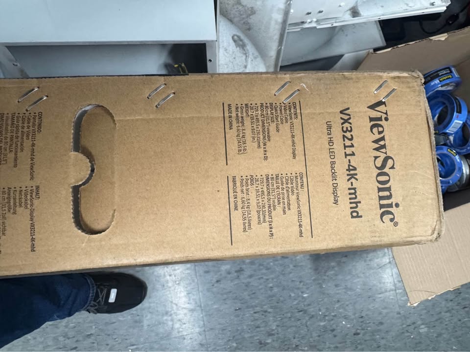 ViewSonic 32" 4K UHD Monitor