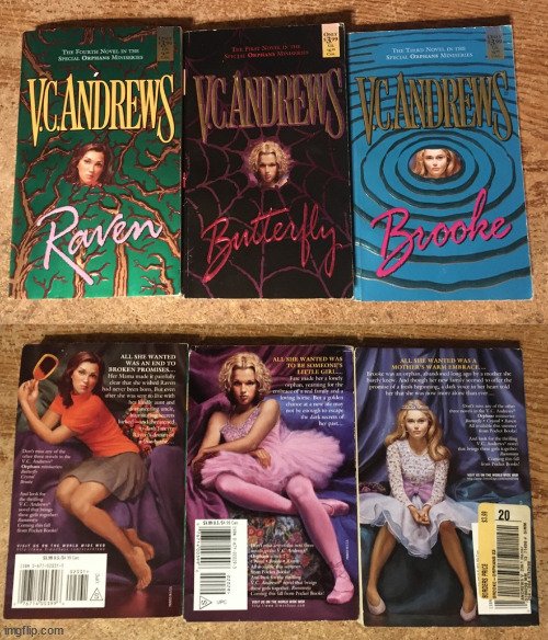 11X YOUNG ADULT NOVELS BOOK V.C. ANDREWS PURE LITTLE WHITE LIES - photo 2