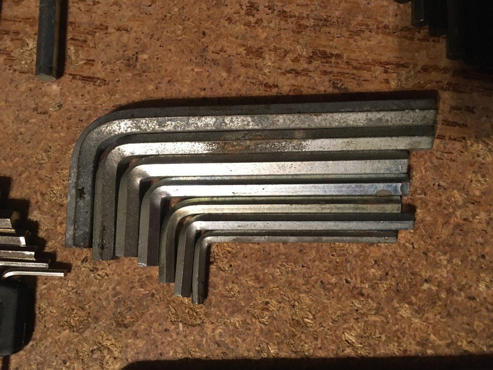 LOT OF 51 ALAN WRENCHES SOME CRAFTSMAN 1/16 - 1/4 - photo 3