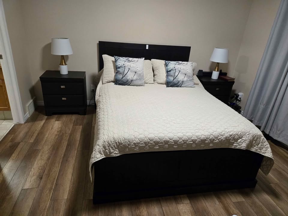 Bedroom set (IKEA Queen Bed with storage) - photo 3
