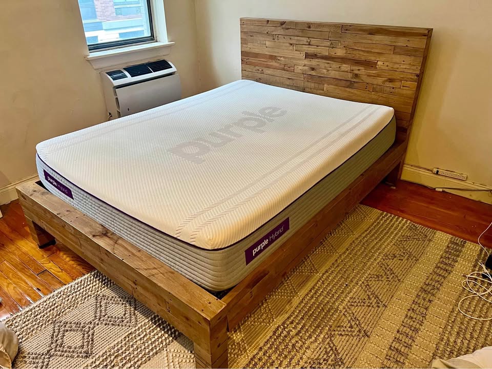 Purple Hybrid Mattress Queen Size